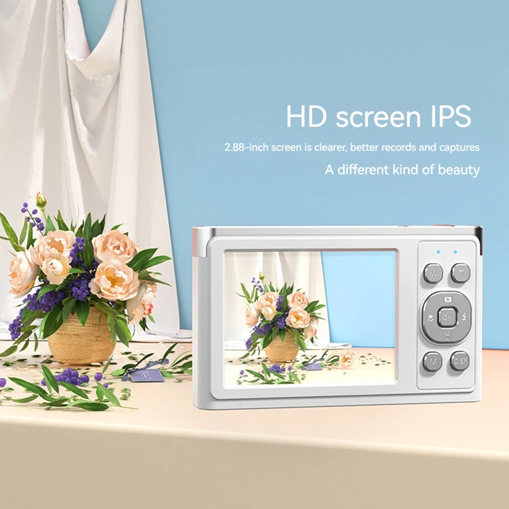 Камера для видеоблогов со светодиодной вспышкой Компактная камера Цифровая камера с 16-кратным зумом и 16-кратным зумом для фотографии
Камера для видеоблогов со светодиодной вспышкой Компактная камера Цифровая камера с 16-кратным зумом и 16-кратным зумом для фотографии