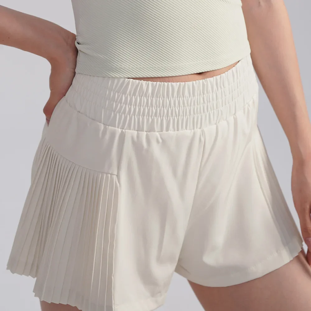 Loose sports shorts summer high waist anti-light and breathable running outdoor Pilates yoga three-point pants thin
Loose sports shorts summer high waist anti-light and breathable running outdoor Pilates yoga three-point pants thin