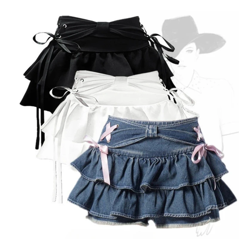 Винтажные шорты Y2K, повседневная плиссированная юбка в стиле ретро, джинсы с высокой талией и бантом, мини-милые короткие юбки трапециевидной формы, модные летние Y2k, новинка 2025 г.
Винтажные шорты Y2K, повседневная плиссированная юбка в стиле ретро, джинсы с высокой талией и бантом, мини-милые короткие юбки трапециевидной формы, модные летние Y2k, новинка 2025 г.