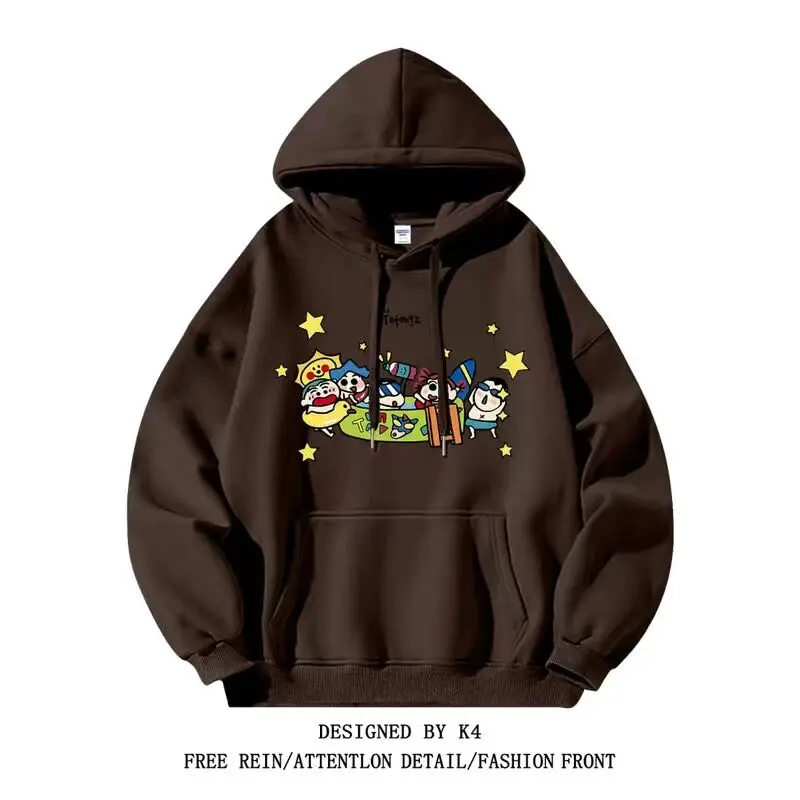 Original Japanese Cartoon Crayon Shin-chan Print Hoodie Harajuku Hip Hop Street Fashion Couple Tops K Pop Clothes Spring Autumn
Original Japanese Cartoon Crayon Shin-chan Print Hoodie Harajuku Hip Hop Street Fashion Couple Tops K Pop Clothes Spring Autumn
