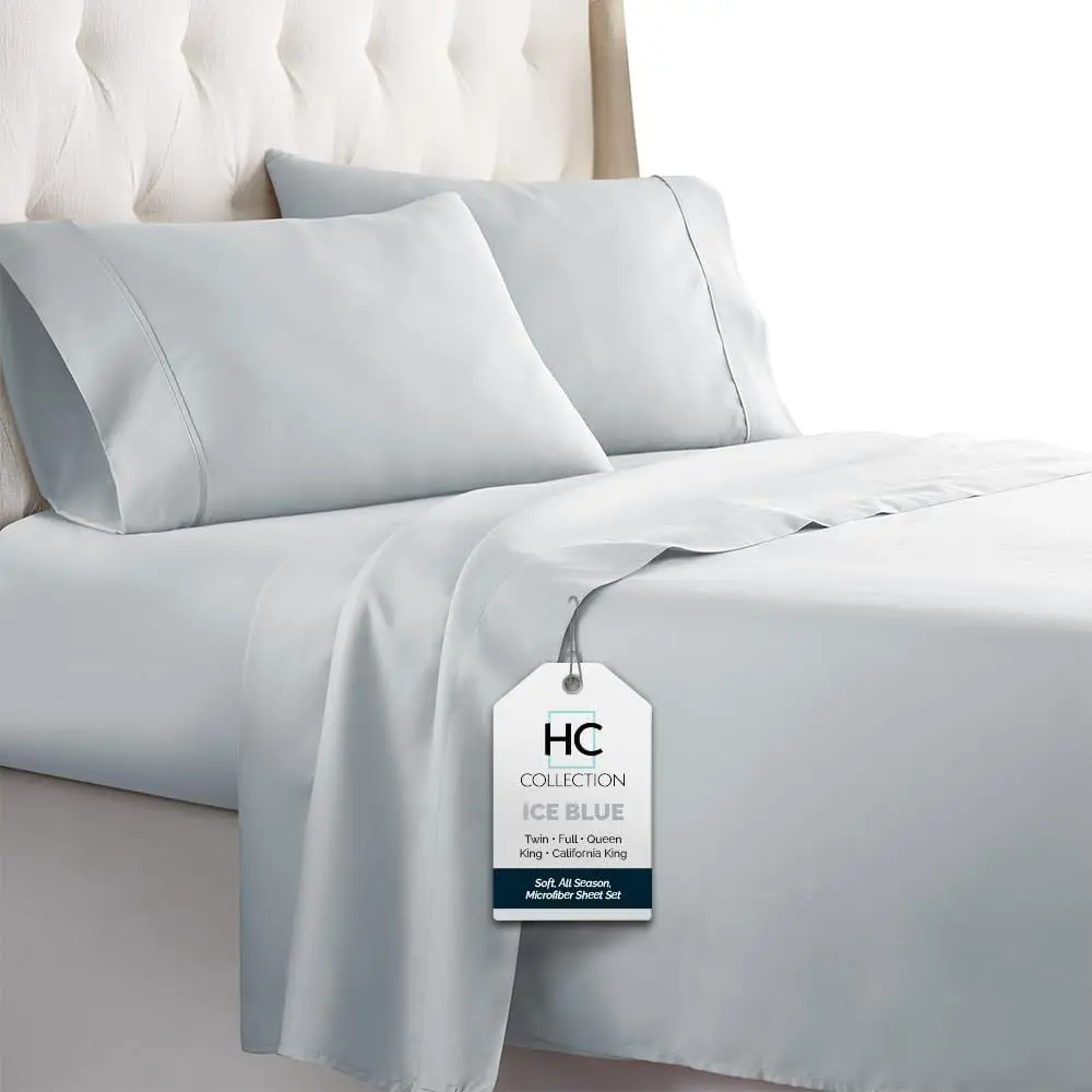 Bed Sheets Set King with 2 Pillowcases, Hotel Luxury Platinum 1800 Series Brushed Microiber Sheet w/Deep ket, Ultra Sot Lightwei
Bed Sheets Set King with 2 Pillowcases, Hotel Luxury Platinum 1800 Series Brushed Microiber Sheet w/Deep ket, Ultra Sot Lightwei