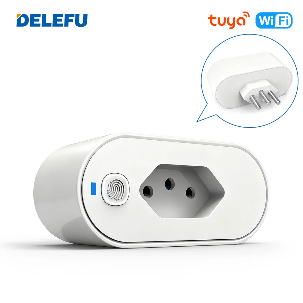 DELEFU Brasil Soquete Wi-Fi 16A с медидором для мобильных телефонов APP tempo завеса граффити умная соска
DELEFU Brasil Soquete Wi-Fi 16A с медидором для мобильных телефонов APP tempo завеса граффити умная соска