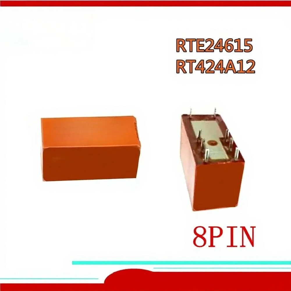 10PCS 8A 8PIN Relay RTE24615 RT424A12 12V DC Power Relay for Automotive Industrial Control
10PCS 8A 8PIN Relay RTE24615 RT424A12 12V DC Power Relay for Automotive Industrial Control