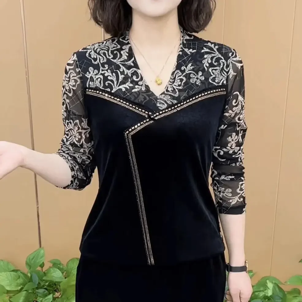 Fashionable Autumn New Long-sleeved Stretch Tops Women Spring Autumn Slimming Base
Fashionable Autumn New Long-sleeved Stretch Tops Women Spring Autumn Slimming Base