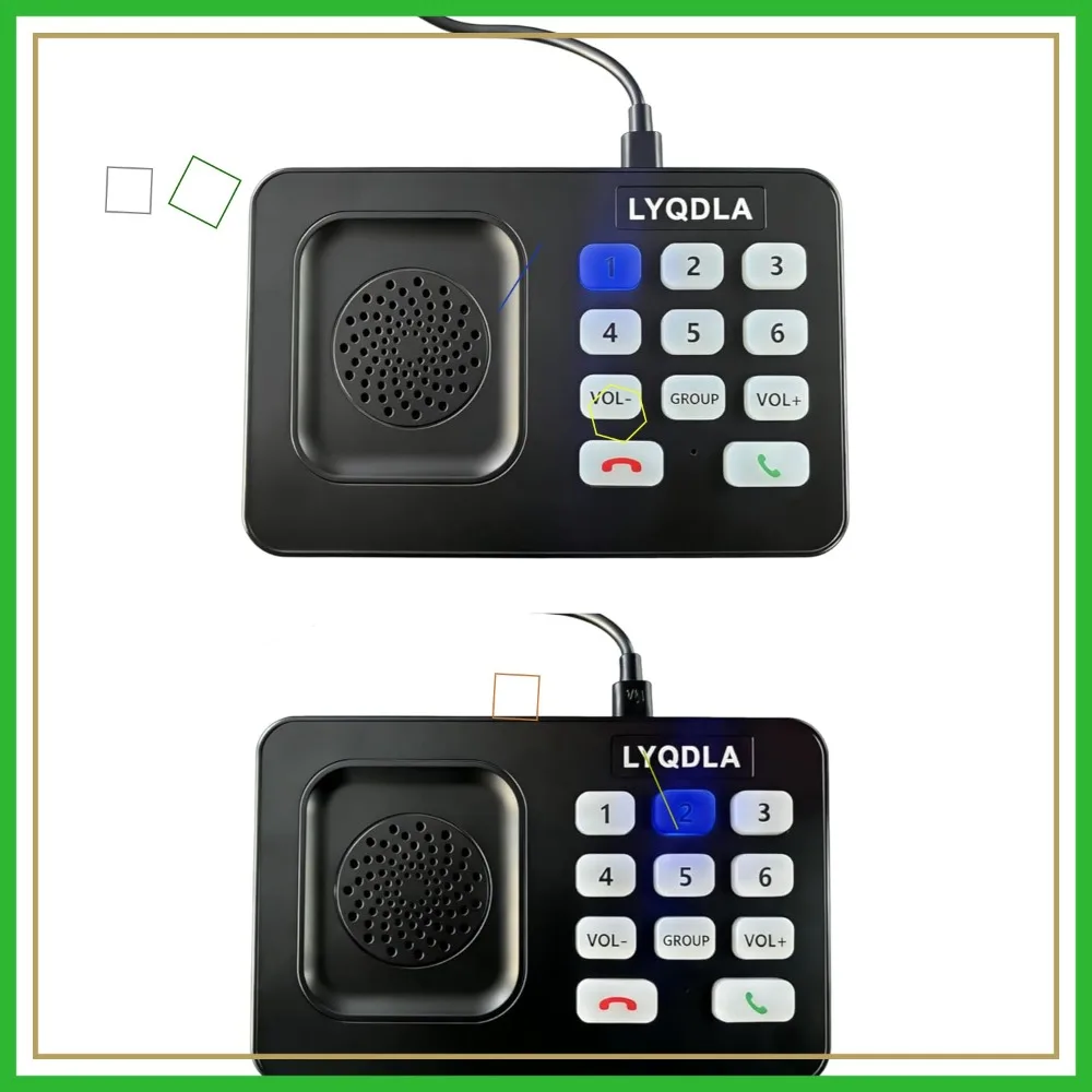 Wireless Intercom System for Home, Office, Elderly Care, 1400ft Range, 2 Pack Black
Wireless Intercom System for Home, Office, Elderly Care, 1400ft Range, 2 Pack Black