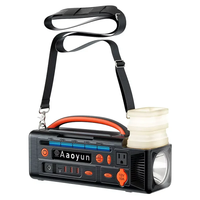 Aaoyun Lithium-ion Battery Outdoor Power Equipment Small Portable Power Station Generator Portable Energy Storage
Aaoyun Lithium-ion Battery Outdoor Power Equipment Small Portable Power Station Generator Portable Energy Storage