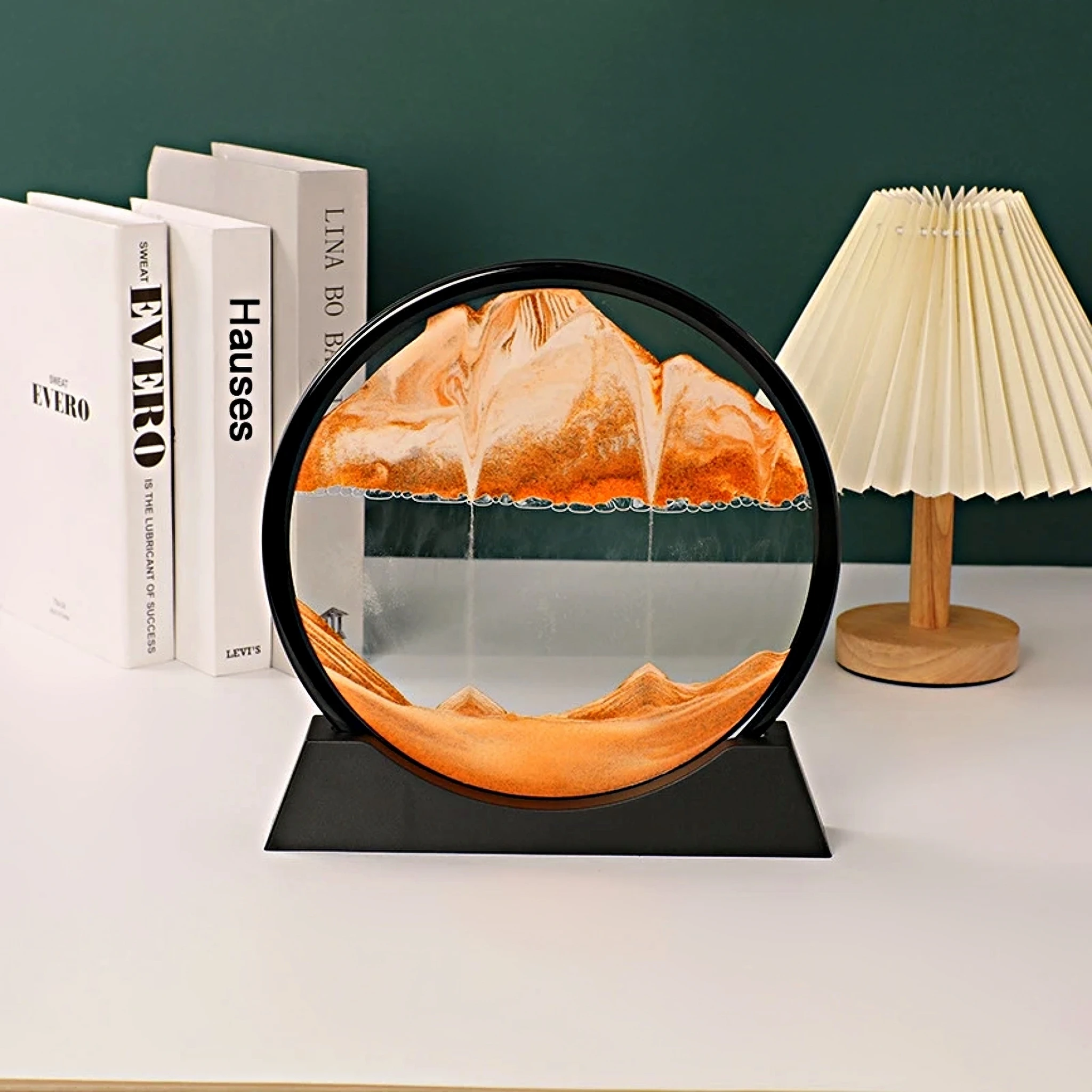 Sandscape Moving Sand Art Frame Flowing Sand 3D Dynamic Liquid Hourglass Quicksand Kinetic Sand Painting Office Home Decor Gifts
Sandscape Moving Sand Art Frame Flowing Sand 3D Dynamic Liquid Hourglass Quicksand Kinetic Sand Painting Office Home Decor Gifts
