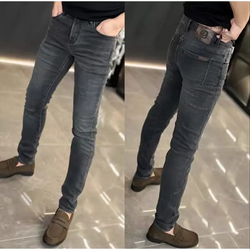 High-end Luxury Man Clothes Menswear Men's Jeans Spring/autumn 2026 Hot Casual High-end Stylish Slim-fit Pants for Men
High-end Luxury Man Clothes Menswear Men's Jeans Spring/autumn 2026 Hot Casual High-end Stylish Slim-fit Pants for Men