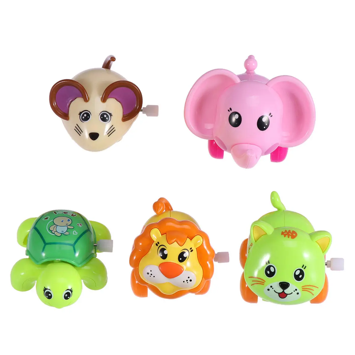 5Pcs Wind Up Animal Set Cartoon Style for Kids Birthday Gifts Party Favors Funny Moving Jumping Animals Wind Up Chick
5Pcs Wind Up Animal Set Cartoon Style for Kids Birthday Gifts Party Favors Funny Moving Jumping Animals Wind Up Chick