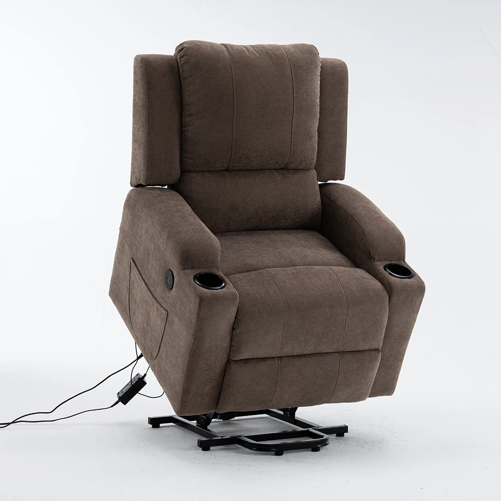 Living Room Chairs Single Seater Recliner Sofa Remote Control Dual Motor Power Lift Chair
Living Room Chairs Single Seater Recliner Sofa Remote Control Dual Motor Power Lift Chair