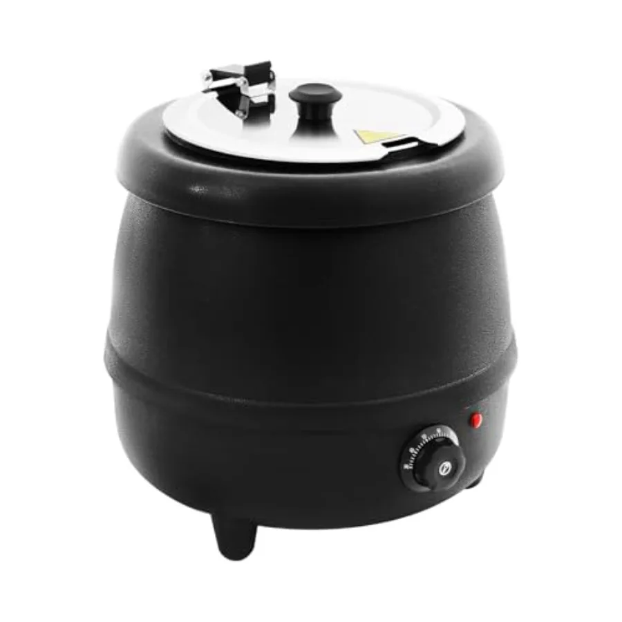 10.5Qt Soup Warmer and Food Warmer Commercial Soup Kettle with Stainless Steel Lid and Detachable Insert Pot Commercial Insulat
10.5Qt Soup Warmer and Food Warmer Commercial Soup Kettle with Stainless Steel Lid and Detachable Insert Pot Commercial Insulat
