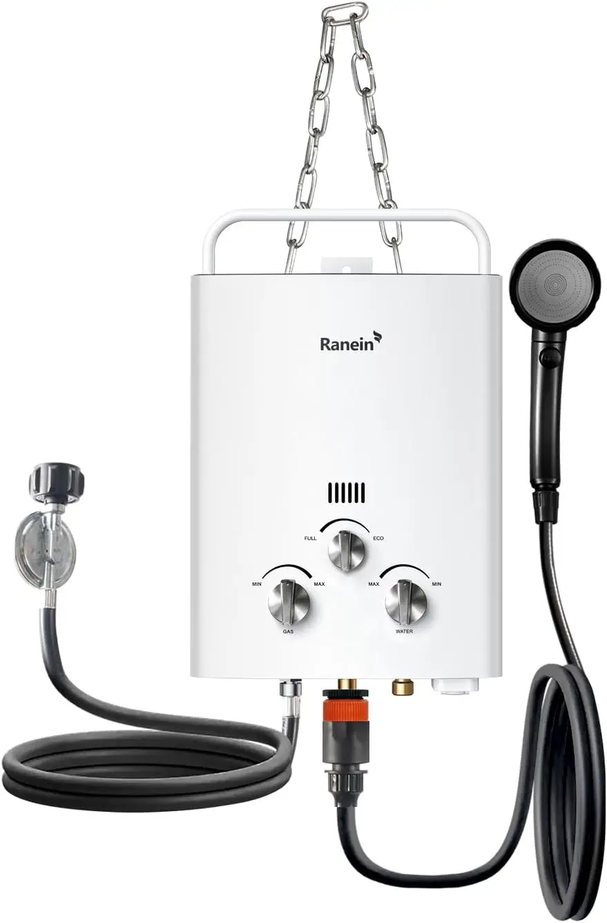 Портативный безрезервуарный водонагреватель для кемпинга, 34 000 BTU с энергосберегающим режимом, мгновенный нагрев воды до 1,32 галлонов в минуту
Портативный безрезервуарный водонагреватель для кемпинга, 34 000 BTU с энергосберегающим режимом, мгновенный нагрев воды до 1,32 галлонов в минуту