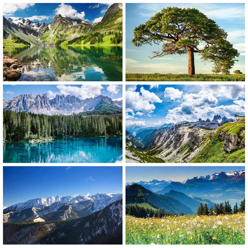 MOON.QG Landscape Scenes Wild Flower Backdrop Mountain Sky Cloud River Forest Background Photography Photozone Party Decor
MOON.QG Landscape Scenes Wild Flower Backdrop Mountain Sky Cloud River Forest Background Photography Photozone Party Decor