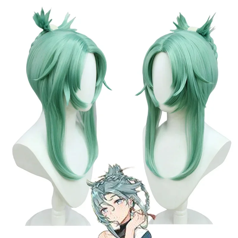 Anime Game GS Impact Liyue Cos Madame Ping Gochen Wave City Zhenjun 45cm Turquoise Middle Stage Division Cosplay Wig
Anime Game GS Impact Liyue Cos Madame Ping Gochen Wave City Zhenjun 45cm Turquoise Middle Stage Division Cosplay Wig