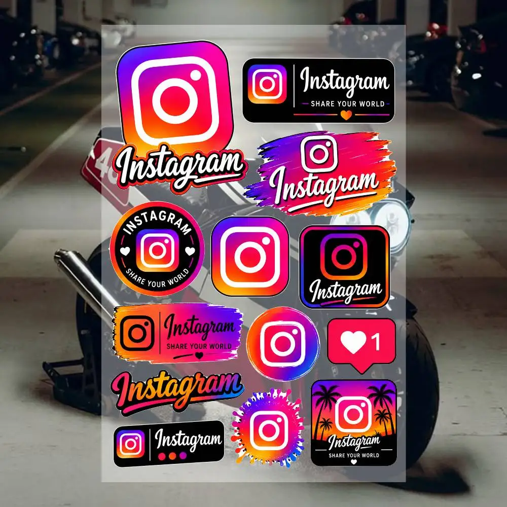 I-nstA-grA-m Aesthetic Graffiti Stickers Waterproof PVC Decals for Car Motorcycle Skateboard Helmet Notebook
I-nstA-grA-m Aesthetic Graffiti Stickers Waterproof PVC Decals for Car Motorcycle Skateboard Helmet Notebook