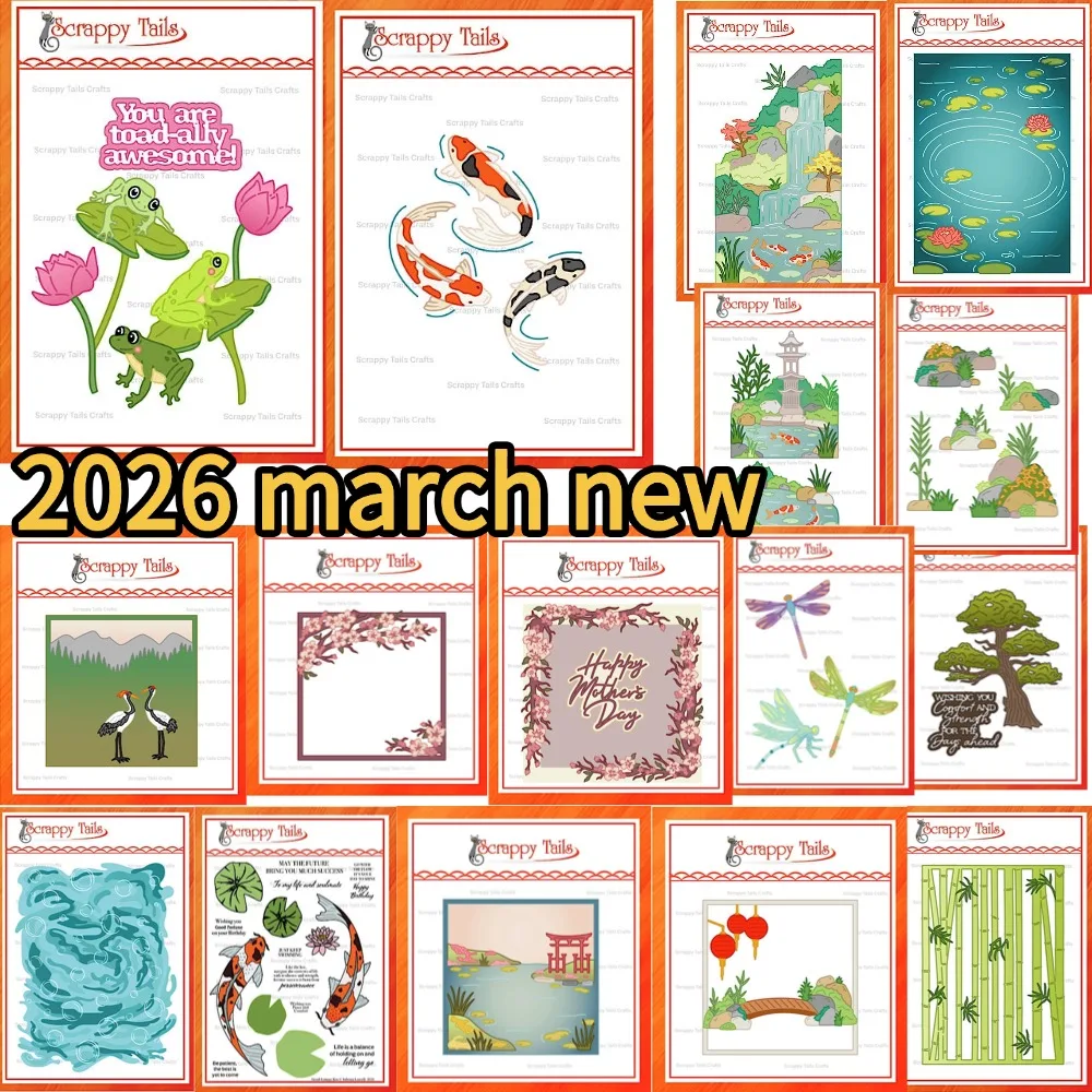 Pond fish bamboo 2026 New Cutting Dies For Diy Scrapbooking Crafts Maker Photo Album Template Handmade Decoration
Pond fish bamboo 2026 New Cutting Dies For Diy Scrapbooking Crafts Maker Photo Album Template Handmade Decoration