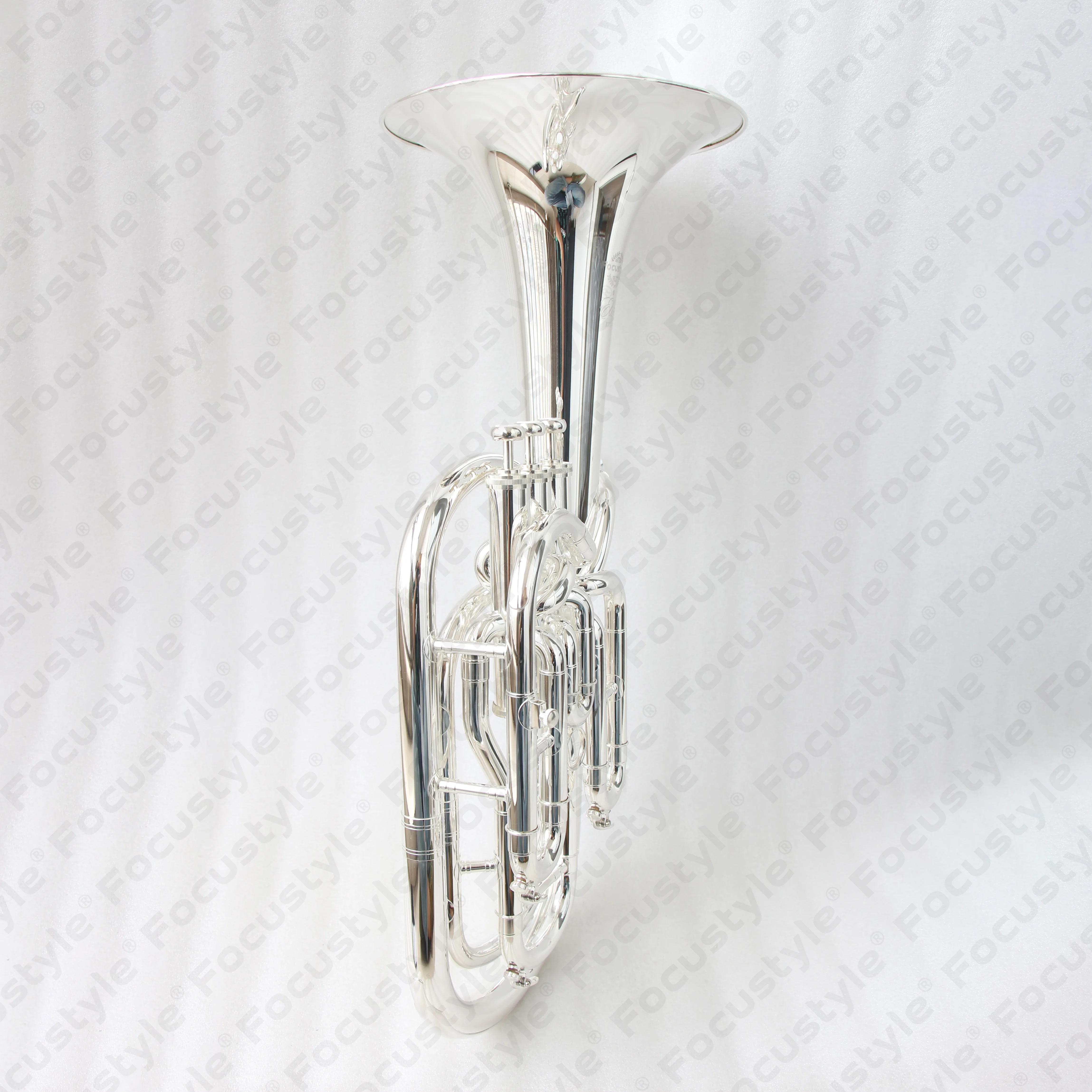 Glossy Silver Bb Flat Baritone Horn Top Grade Musical Instrument Baritone Horn Professional euphonium
Glossy Silver Bb Flat Baritone Horn Top Grade Musical Instrument Baritone Horn Professional euphonium