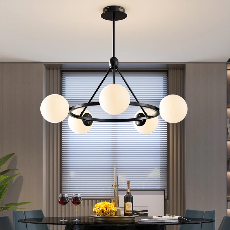 LED Living Room Ceiling Chandelier Modern Minimalist Bedroom Dining Room Chandelier Lights Luxury Balls Lighting Fixtures
LED Living Room Ceiling Chandelier Modern Minimalist Bedroom Dining Room Chandelier Lights Luxury Balls Lighting Fixtures