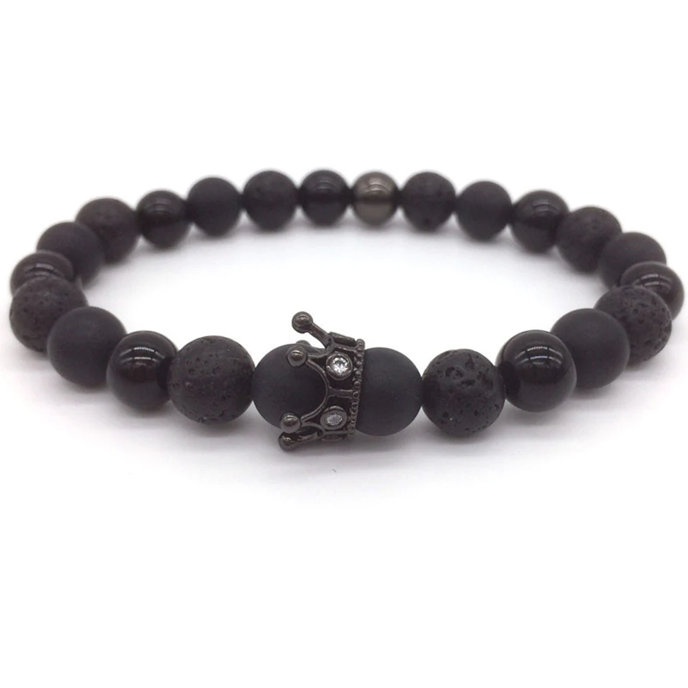 Volcanic Stone Bracelets Lava Stone Beads Natural Radiation Proof Blood Circulation Gift For Women Black Fashionable Machine
Volcanic Stone Bracelets Lava Stone Beads Natural Radiation Proof Blood Circulation Gift For Women Black Fashionable Machine