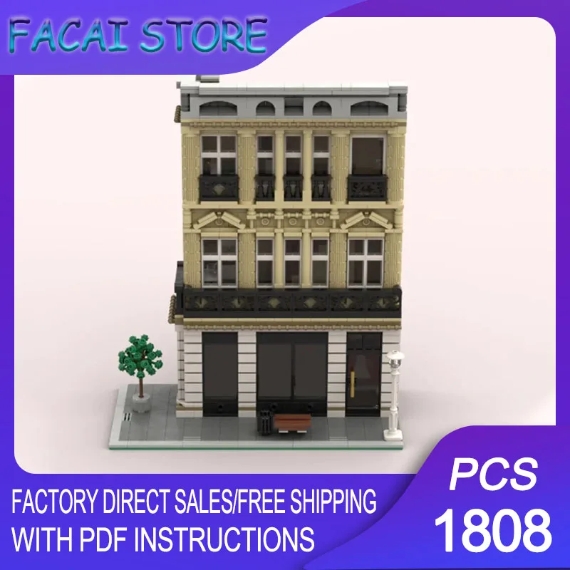 Street View Model Moc Building Bricks Corner Parisian Boutique Technology Modular Blocks Gifts Christmas Toys DIY Sets Assembly
Street View Model Moc Building Bricks Corner Parisian Boutique Technology Modular Blocks Gifts Christmas Toys DIY Sets Assembly