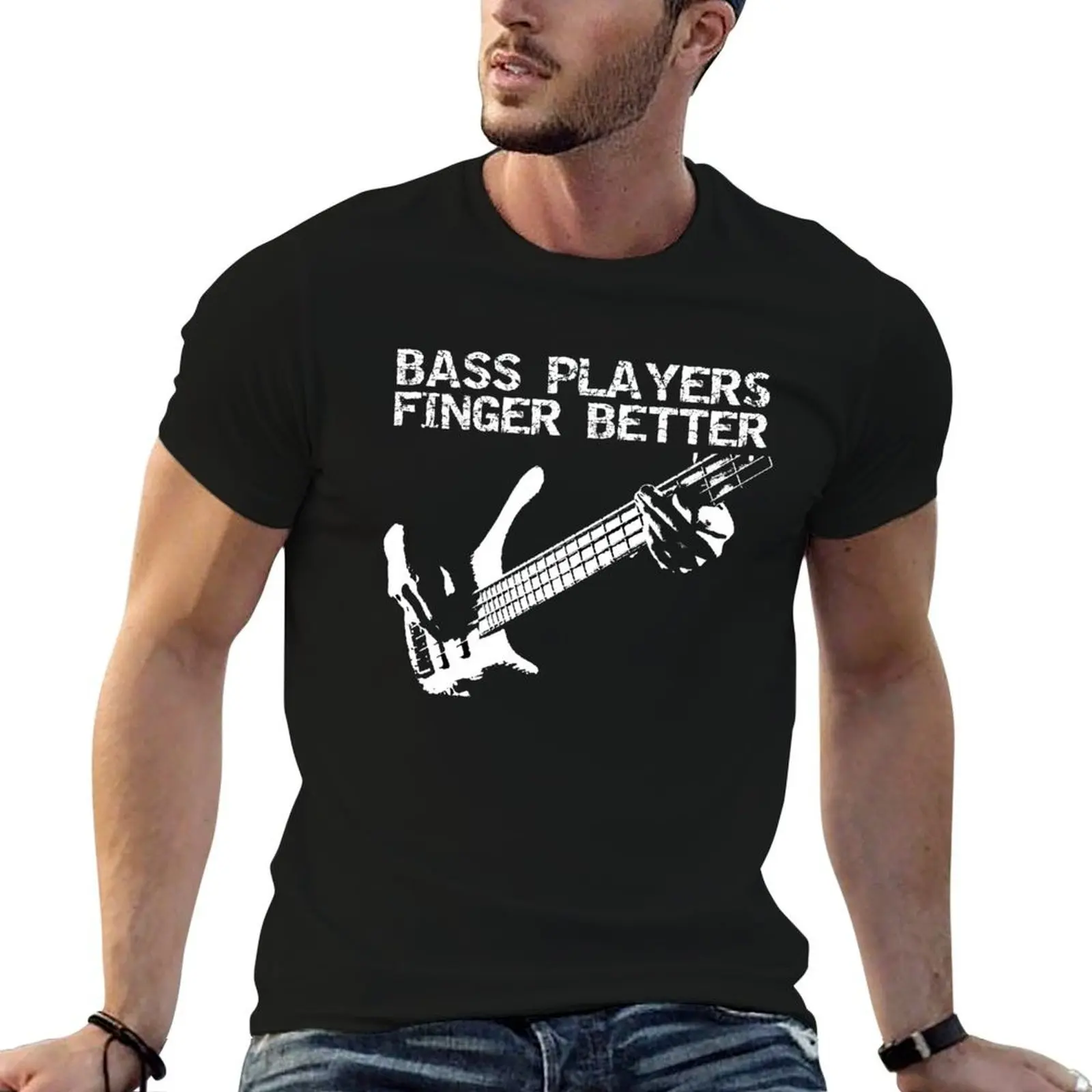 Bass Players Finger Better Shirt Guitar Player Gift T-Shirt cotton t shirt man man t shirt cotton high quality T-Shirt
Bass Players Finger Better Shirt Guitar Player Gift T-Shirt cotton t shirt man man t shirt cotton high quality T-Shirt