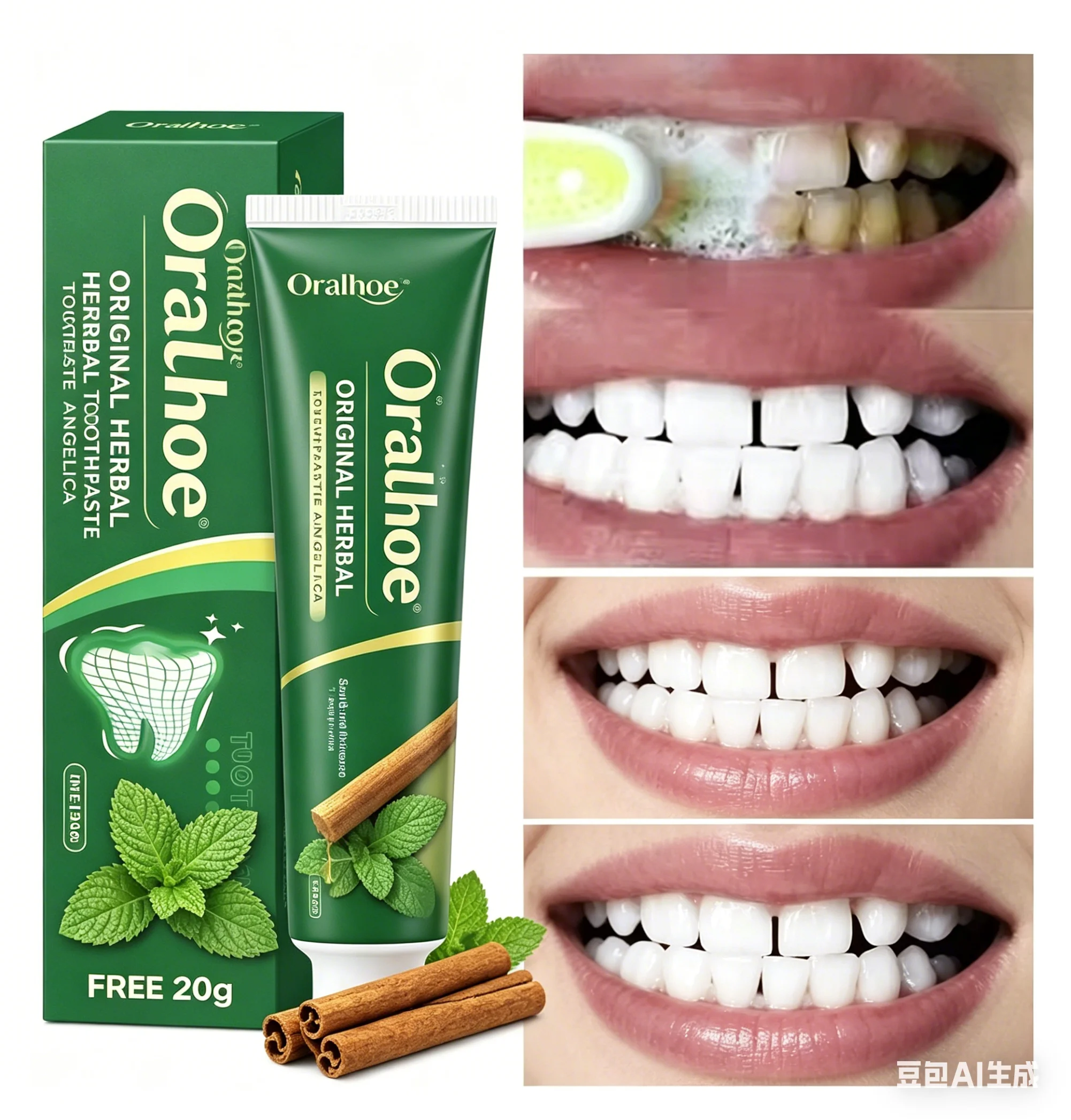 Herbal Fresh Toothpaste, Gentle on Teeth, Aids Brightening Teeth Color, Long-Lasting Oral Freshness, Ideal for Daily Oral Care
Herbal Fresh Toothpaste, Gentle on Teeth, Aids Brightening Teeth Color, Long-Lasting Oral Freshness, Ideal for Daily Oral Care