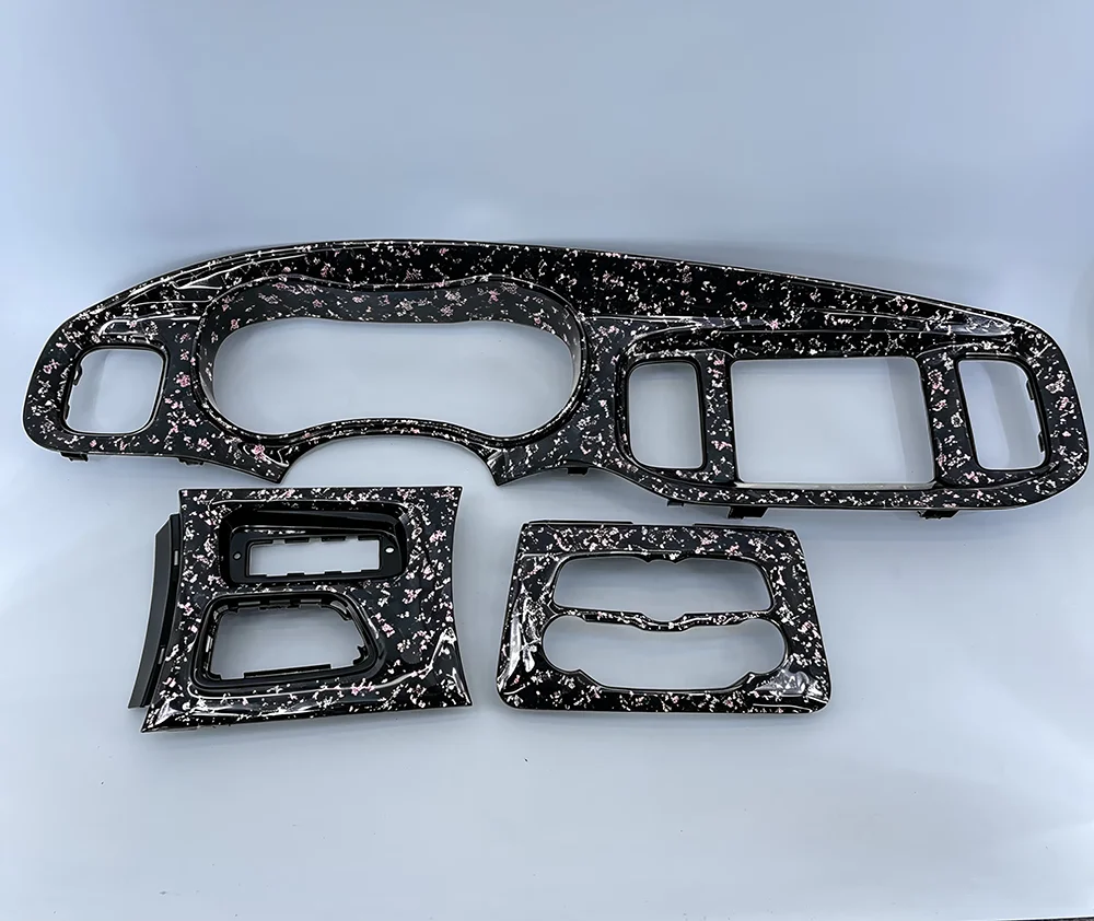 Replacement for Dodge Charger 2015-2023 Forged Carbon Fiber with Pink & Silver Flakes Interior Trim Kit Single Pieces
Replacement for Dodge Charger 2015-2023 Forged Carbon Fiber with Pink & Silver Flakes Interior Trim Kit Single Pieces