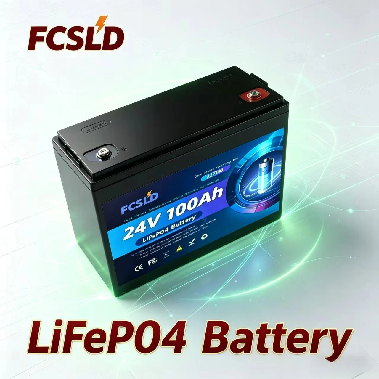 Оригинальная LiFePO4 аккумуляторная батарея 24В 100Ач с низким саморазрядом, 6000+ циклов, BMS для автодомов, солнечных систем, лодок, гольф-каров, домашних ИБП
Оригинальная LiFePO4 аккумуляторная батарея 24В 100Ач с низким саморазрядом, 6000+ циклов, BMS для автодомов, солнечных систем, лодок, гольф-каров, домашних ИБП