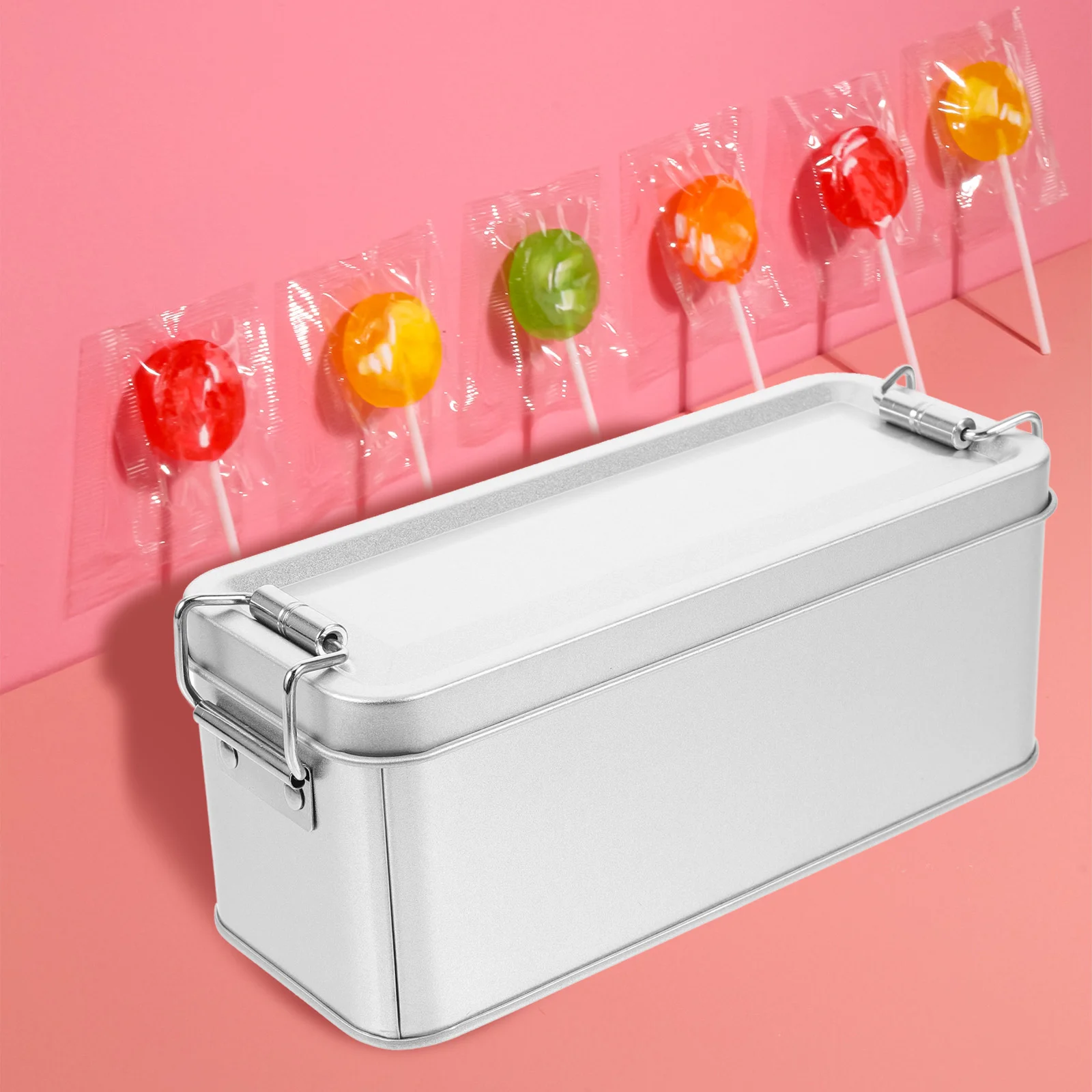 Metal Tin Box Container Mini Portable Small Storage Container Kit Lid Empty Cookie Tin Creative Candy Box Rectangle Candy
Metal Tin Box Container Mini Portable Small Storage Container Kit Lid Empty Cookie Tin Creative Candy Box Rectangle Candy