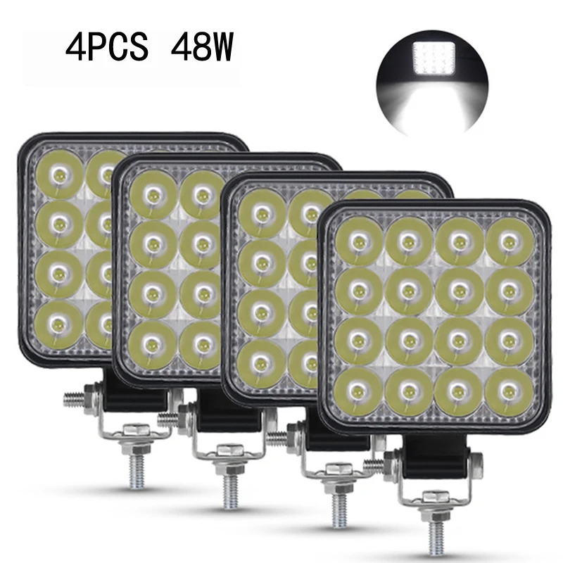 42W 48W Светодиодная панель 12V 24V Прожектор Светодиодный рабочий фонарь Внедорожный грузовик 4x4 4WD SUV Авто Ходовые огни для автомобиля Противотуманные фары
42W 48W Светодиодная панель 12V 24V Прожектор Светодиодный рабочий фонарь Внедорожный грузовик 4x4 4WD SUV Авто Ходовые огни для автомобиля Противотуманные фары