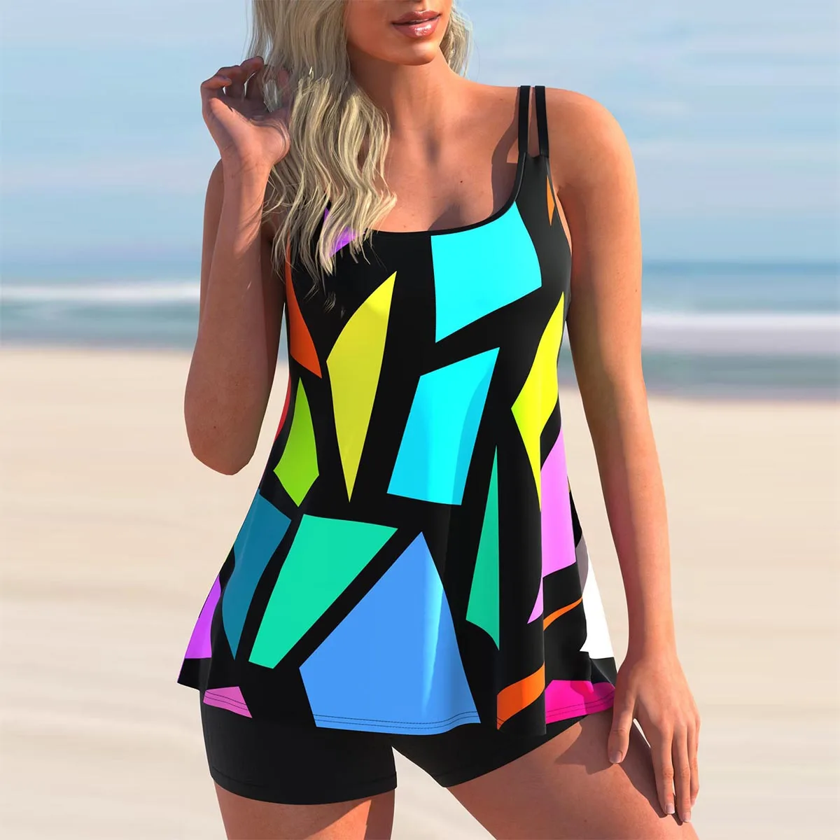 Tankini Plus Size Swimwear Women 2025 Bikini Set Woman Swimsuit Two-Piece Bathing Suit Beach Wear Swimming Suit Monokini S-5XL
Tankini Plus Size Swimwear Women 2025 Bikini Set Woman Swimsuit Two-Piece Bathing Suit Beach Wear Swimming Suit Monokini S-5XL