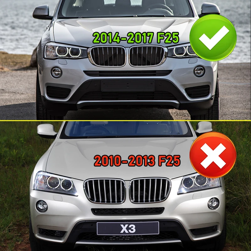 Глянцевые черные M-цветные решетки для почек для BMW X3 F25 X4 F26 2014-2017 LCI
Глянцевые черные M-цветные решетки для почек для BMW X3 F25 X4 F26 2014-2017 LCI