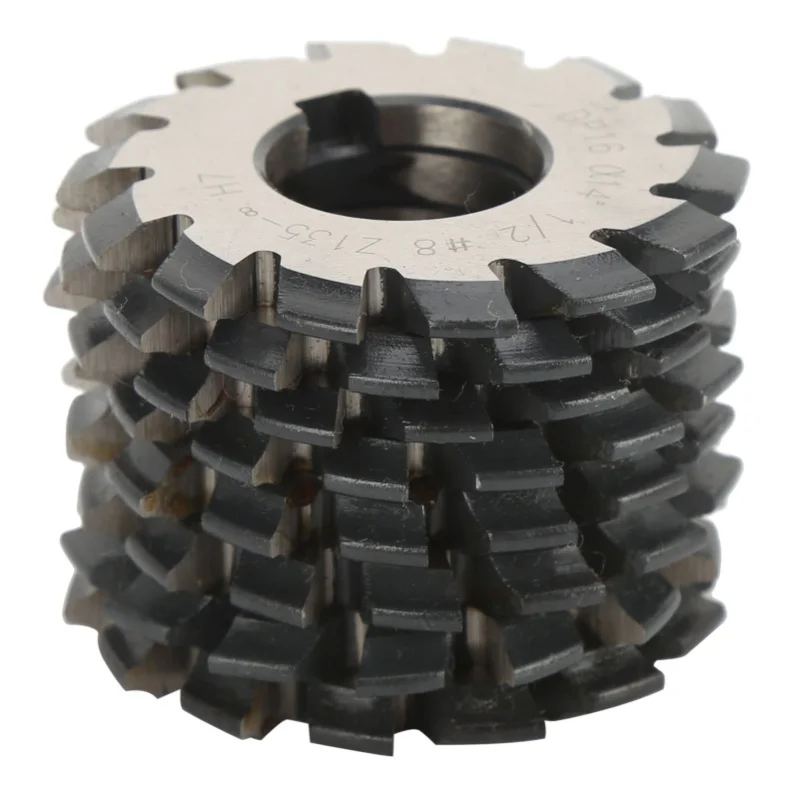 8Pcs Involute Gear Milling Cutter Set High Speed Steel Cutting Tools 14.5° 55mm 22mm
8Pcs Involute Gear Milling Cutter Set High Speed Steel Cutting Tools 14.5° 55mm 22mm