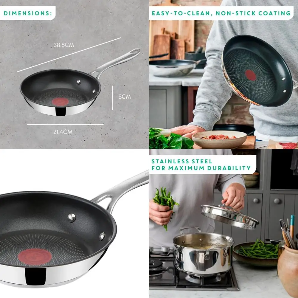 Сковорода 20 см из нержавеющей стали — посуда для совместной работы Jamie Oliver
Сковорода 20 см из нержавеющей стали — посуда для совместной работы Jamie Oliver