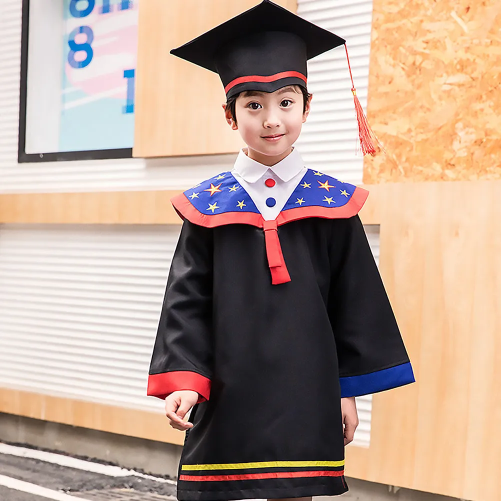 Комплект из 1 предмета: детская выпускная мантия и шапочка для мальчиков и девочек, для выпускного вечера, фотосессии, вечеринки, школьных мероприятий, стильный и элегантный
Комплект из 1 предмета: детская выпускная мантия и шапочка для мальчиков и девочек, для выпускного вечера, фотосессии, вечеринки, школьных мероприятий, стильный и элегантный