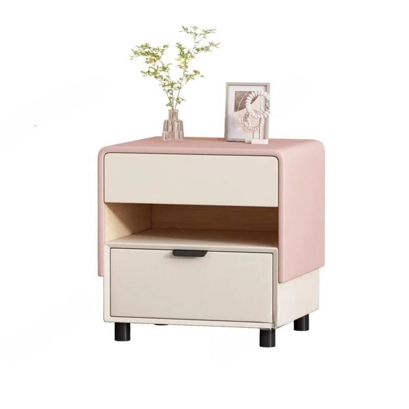 Cream leather solid wood bedside table, simple modern light luxury bedroom, advanced children's bedside table
Cream leather solid wood bedside table, simple modern light luxury bedroom, advanced children's bedside table