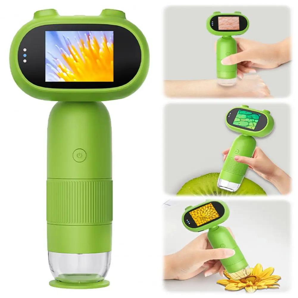 Digital Microscope Educational Kids Microscope Kit with 2.0-inch Ips Display 200 Megapixels Digital Camera for Children's
Digital Microscope Educational Kids Microscope Kit with 2.0-inch Ips Display 200 Megapixels Digital Camera for Children's