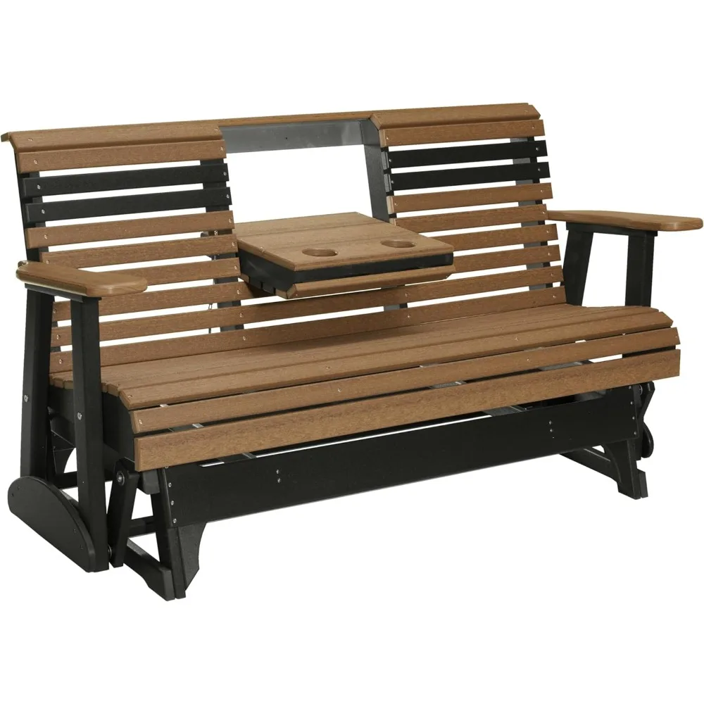 LuxCraft Plain Glider - 5' - Available in 14 Colors (Premium - Antique Mahogany on Black)
LuxCraft Plain Glider - 5' - Available in 14 Colors (Premium - Antique Mahogany on Black)