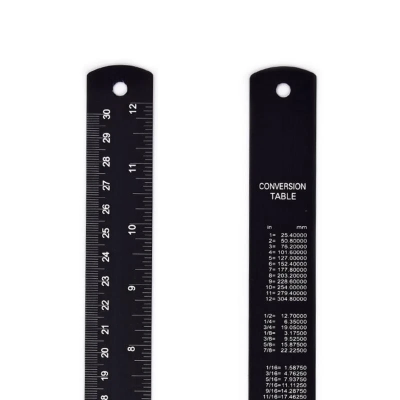 Easy Carry Ruler with Easy to Read Metric Inch marking 15/30cm Ruler for Project
Easy Carry Ruler with Easy to Read Metric Inch marking 15/30cm Ruler for Project