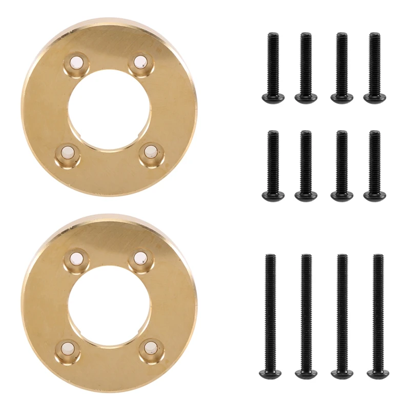 Practical 2Pcs 110G Brass Counterweight Balance Weight for Absima CR3.4 SHERPA KHAMBA CR1.8 Yucatan RC Crawler Car Upgrade Parts
Practical 2Pcs 110G Brass Counterweight Balance Weight for Absima CR3.4 SHERPA KHAMBA CR1.8 Yucatan RC Crawler Car Upgrade Parts