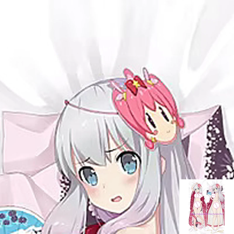 Anime Pillow Cover Dakimakura Izumi Sagiri 2 Side Printed Hugging Body Pillowcase Cushion Cover Bedding Decor
Anime Pillow Cover Dakimakura Izumi Sagiri 2 Side Printed Hugging Body Pillowcase Cushion Cover Bedding Decor