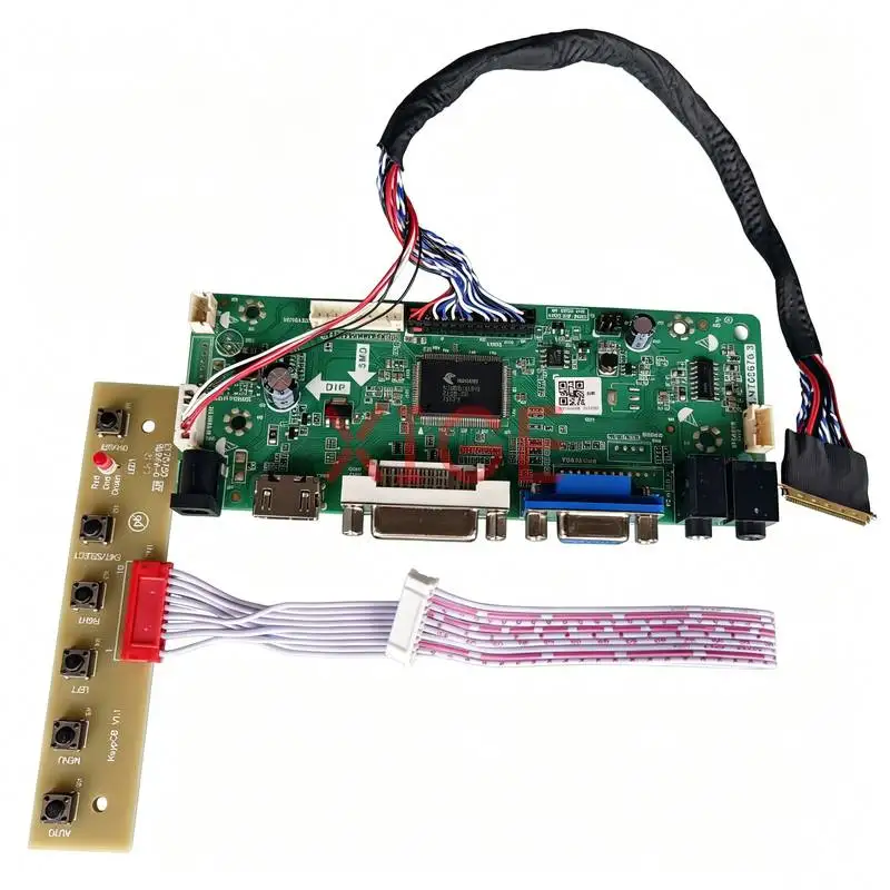 For CLAA101WA B101XTN01 N101BGE LTN101AT03 Controller Board Kit VGA DVI HDMI 1366x768 Laptop Display Screen LVDS 40-Pin 1366*768
For CLAA101WA B101XTN01 N101BGE LTN101AT03 Controller Board Kit VGA DVI HDMI 1366x768 Laptop Display Screen LVDS 40-Pin 1366*768
