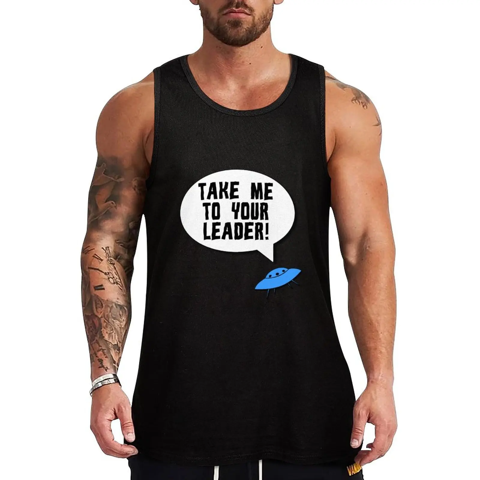 Take Me To Your Leader Tank Top bodybuilding for men singlets for men men gym clothing gym clothes man
Take Me To Your Leader Tank Top bodybuilding for men singlets for men men gym clothing gym clothes man