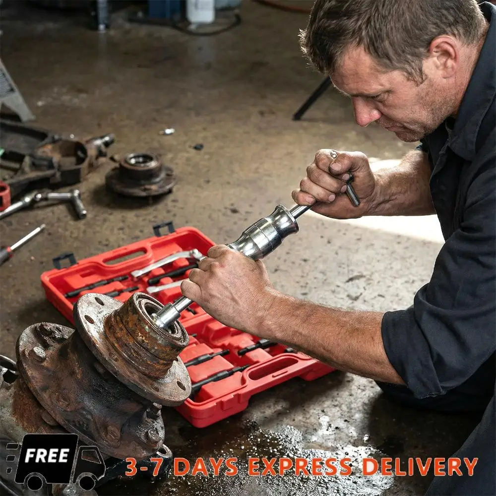 16PCS Blind Bearing Race and Seal Puller Extractor Kit Blind Hole Collet Bearing Puller Set
16PCS Blind Bearing Race and Seal Puller Extractor Kit Blind Hole Collet Bearing Puller Set