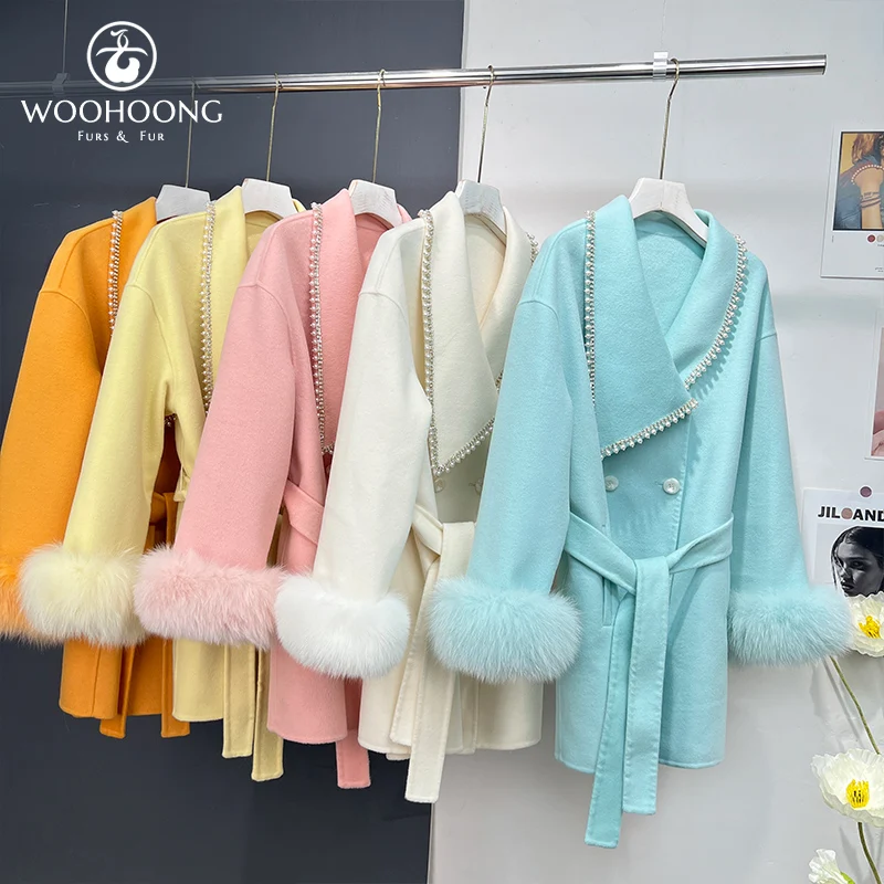 New Autumn Woolen Woolen Coat Women Real Fur Grass Coat Natural Fox Sleeve Removable Irregular Collar Woolen Coat
New Autumn Woolen Woolen Coat Women Real Fur Grass Coat Natural Fox Sleeve Removable Irregular Collar Woolen Coat