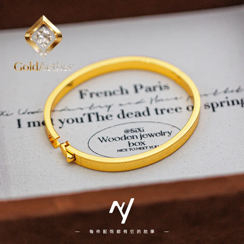 GoldNouveau Luxury 24K 9999 Pure Gold real gold Women's egg-shaped dragon scale buckle bracelet light luxury design sensitive ri
GoldNouveau Luxury 24K 9999 Pure Gold real gold Women's egg-shaped dragon scale buckle bracelet light luxury design sensitive ri