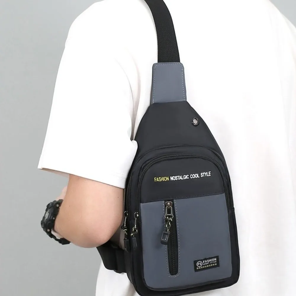 Oxford Cloth Men's Chest Bag Multifunctional Large Capacity Shoulder Crossbody Bag Korean Style Adjustable Shoulder
Oxford Cloth Men's Chest Bag Multifunctional Large Capacity Shoulder Crossbody Bag Korean Style Adjustable Shoulder