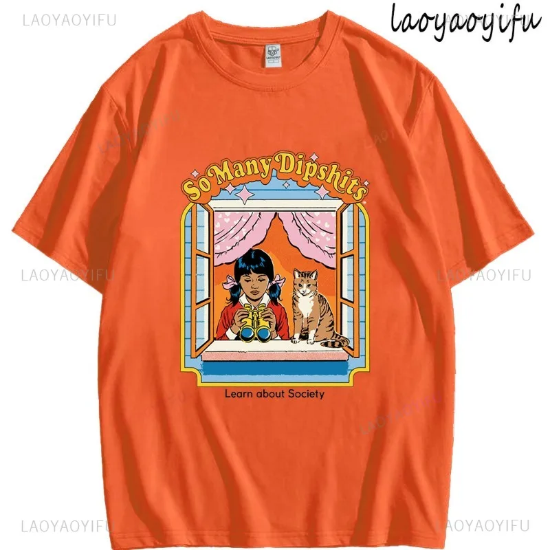 So Many Dipshits Learn about Society Theme 100%Cotton Summer Men's Women's O-Neck Casual Tee Fashion Streetwear Short-sleev
So Many Dipshits Learn about Society Theme 100%Cotton Summer Men's Women's O-Neck Casual Tee Fashion Streetwear Short-sleev