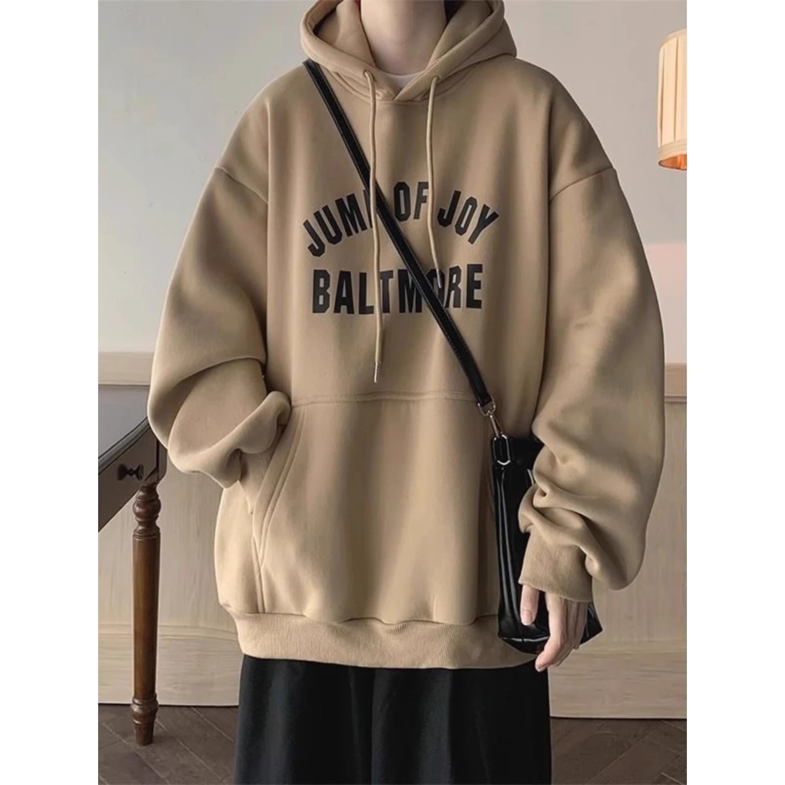Extra Large 300 Pou Autumn Winter Hooded Printed Sweatirt Men's Hong Kong Sle Vintage Trendy Loose Outerwear
Extra Large 300 Pou Autumn Winter Hooded Printed Sweatirt Men's Hong Kong Sle Vintage Trendy Loose Outerwear