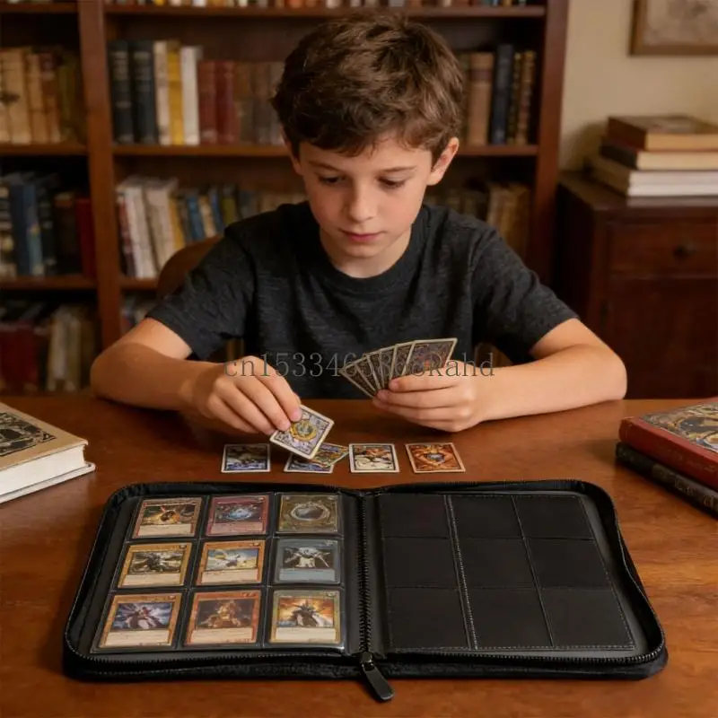 Ample Capacity 9 Pocket Secured Card Storage produced Of Strong PU Leather Safely shops 360 Trading Items Or Photos X5QF
Ample Capacity 9 Pocket Secured Card Storage produced Of Strong PU Leather Safely shops 360 Trading Items Or Photos X5QF